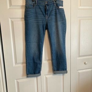 Old Navy Midrise Boyfriend Jeans Size 16 NWT